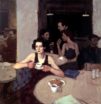 First to Arrive | Malcolm T. Liepke | The Emotional Connection in Figure Paintings | Artist Daily | Oil Painting