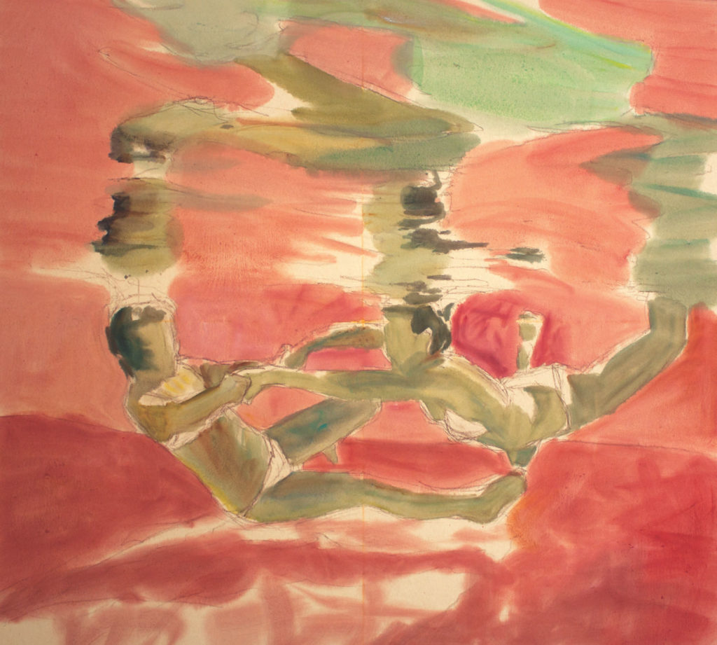 Alliance demo by Michele Poirer-Mozzone, step 2 | How to Create Colorful Underwater Scenes in Pastel | Artists Network