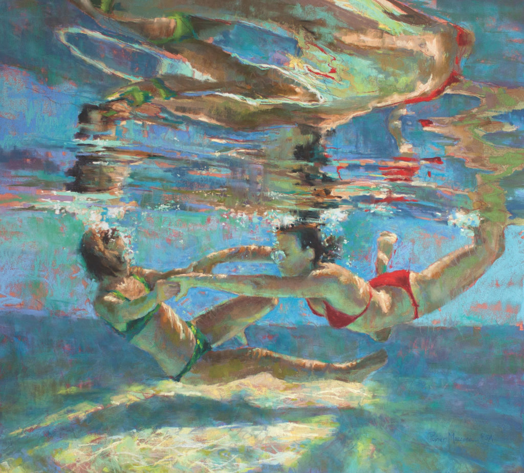 Alliance by Michele Poirer-Mozzone | How to Create Colorful Underwater Scenes in Pastel | Artists Network