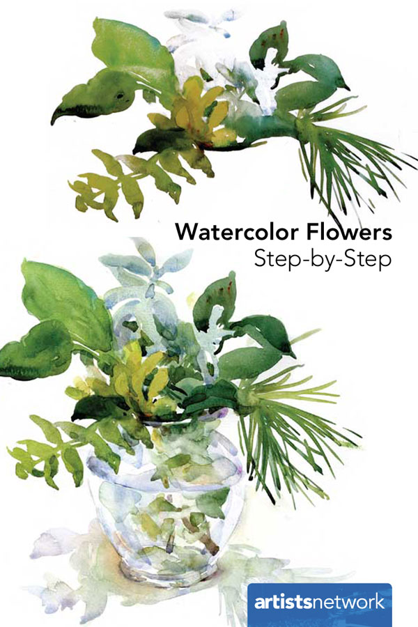 Watercolor Flowers Step-by-Step, Artist Daily